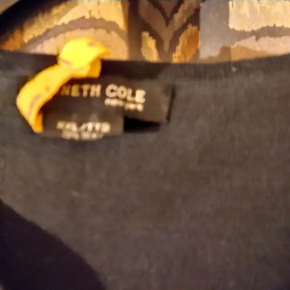 Kenneth Cole Silk V-neck Sweater